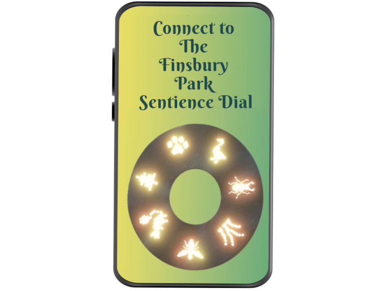 The Finsbury Park Sentience Dial designed by Cade Diehm and Ruth Catlow. 2021